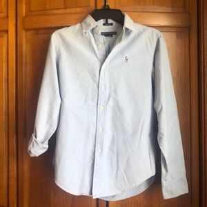 Light blue Ralph Lauren Oxford Shirt